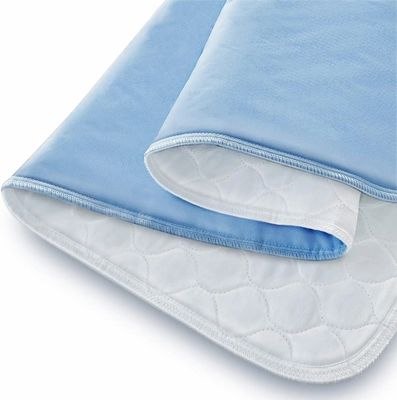 Protezione contro l' incontinenza riutilizzabile con cuscinetto da letto per adulti lavabile in microfibra di tessuto semplice