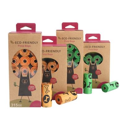 Sacchetti di cacca per cani a prova di perdite Eco-friendly per tutti i cani