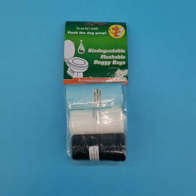 Sacchetto da pulizia monouso per cani Sacchetto per rifiuti per cani Sacchetto di plastica per cani con logo OEM PLA