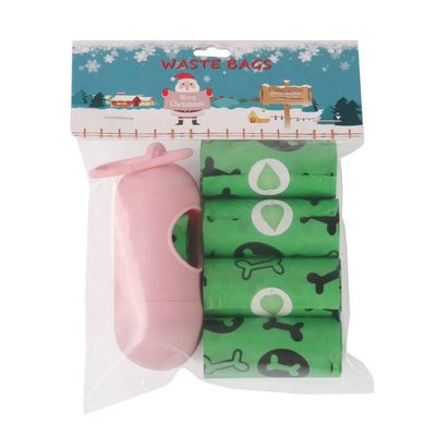 Sacchetto di pulizia per feci per animali da compagnia da esterno 23*33cm o 20*25cm Dimensione usa e getta e ecologico