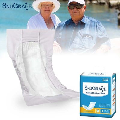 Unisex SnuGrace Pad sanitario per adulti usa e getta con superficie spessa e secca