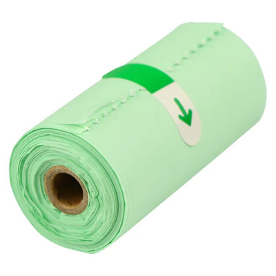 T-shirt in HDPE con stampa bianca con logo Eco Thank You e design personalizzato