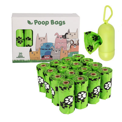 Sacchetti di cacca per cani compostabili a base di amido di mais ecologici