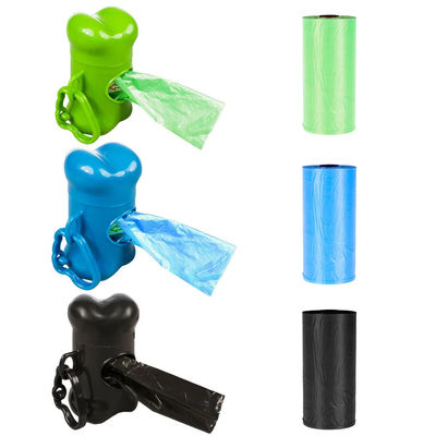 Colore personalizzato 200 sacchetti per animali da compagnia 1 rotolo sacchetto per cani