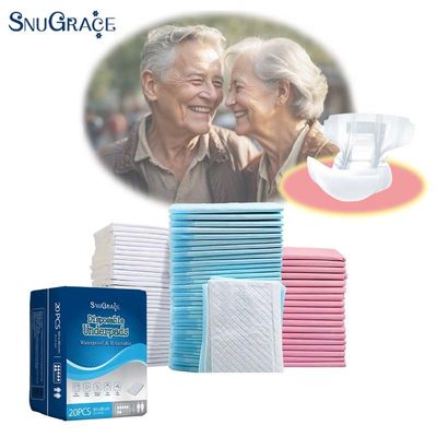 SnuGrace Adult Underpads Asciugatura rapida sanitari Paste assorbenti di urina per incontinenza
