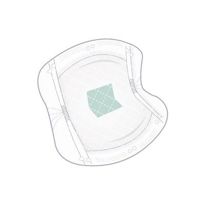 Acconciature per infermieri monouso per Puerpera Lady Acconciature polymeriche per la maternità 5 pollici