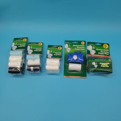 Sacchetto per rifiuti per animali domestici Funzione pulita Sacchetti per rifiuti per cani compostabili per sacchetti per cani biodegradabili