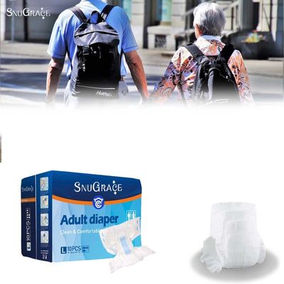 Prevenzione delle perdite 3D Canale pannolini usa e getta per adulti all'ingrosso Respirabile ipoallergenico