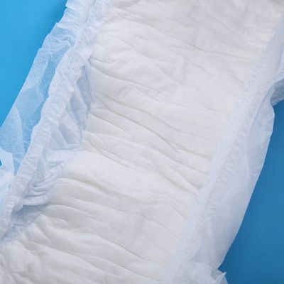 Pantaloni per adulti di polpa di pellicola usa e getta confortevoli con assorbimento 50-150G