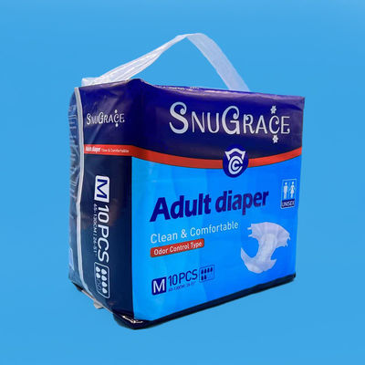 pannolino per adulti ultra spessa dimensione XXL anti-fuga 3D anti-fuga canale campione gratuito