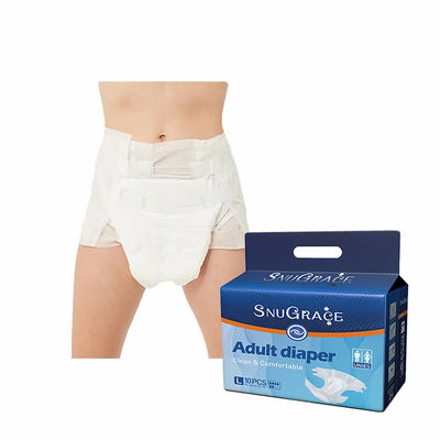 Tessuto non tessuto super assorbente grande taglia adult pull up pannolino per vecchio uomo donna e bambino