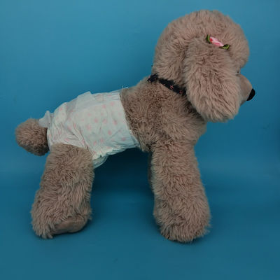 pannolino per cani blu grande personalizzato per animali domestici 3D