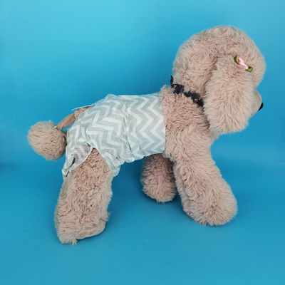 pannolino per cani blu grande personalizzato per animali domestici 3D