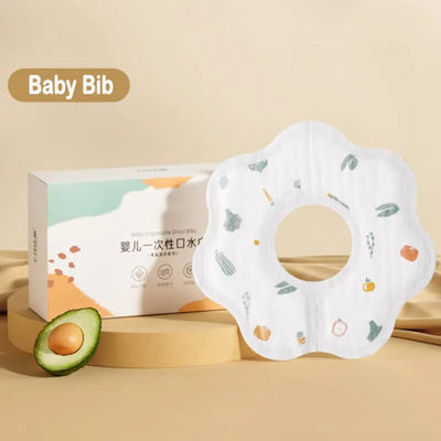 Bimbo non tessuto stampato su misura con disegno impermeabile e fascia elastica BB-01