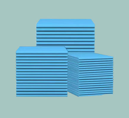 Prodotto sanitario Pulpa di pellicola SAP Tessuto non tessuto Tissue PE Backfilm Underpad 60*90 Cm