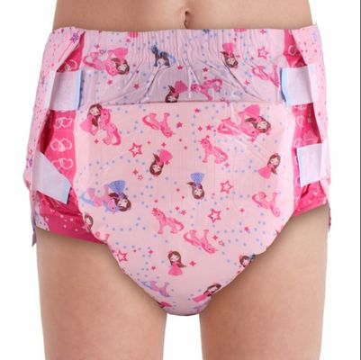 Alto assorbimento 800ml-1500ml Bambino per adulti ABDL Disegno grazioso personalizzato con polpa di pelusa