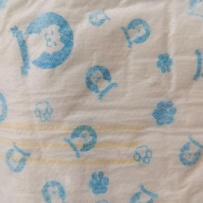 Colori personalizzati pannolini usa e getta per cani nastri magici e assorbente