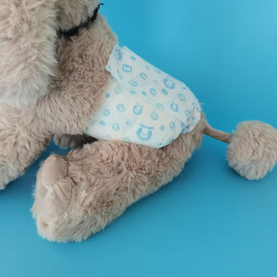 Colori personalizzati pannolini usa e getta per cani nastri magici e assorbente