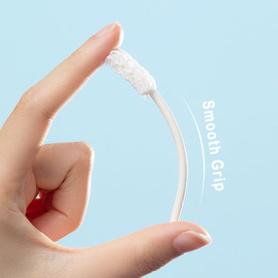Disposable Baby Oral Skimmed Gaze Cleaning Brush Cotton Swab Mouth Tongue Cleaner