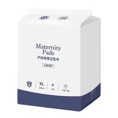 Maternità Pad post-partum ad alto assorbente sanitario Pad per tovagliolo per Night White
