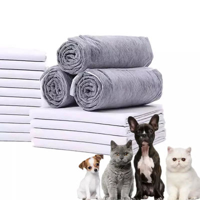Conveniente 5 Ply Core Disposable Pet Pee Pad con strato di carbone di bambù attivo