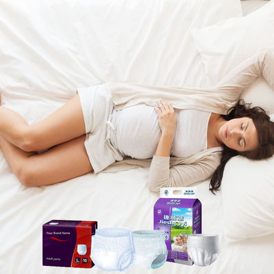 Servizi igienici usa e getta per pantaloni mestruali femminili in maternità