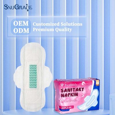 SnuGrace cotone morbido disodorizzante ioni negativi bambù carbone sanitario tovagliolo per donne