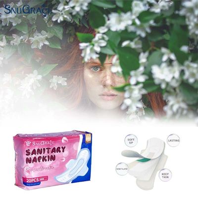 Respirante sano sanitario usa e getta tovagliolo corpo core allevia la dismenorrea 240mm