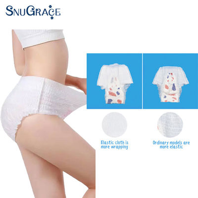 360 Taille Comfort e Super Assorbente Donna Adulta Pantaloni mestruali monouso