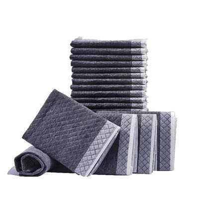 Pad di piscio per animali domestici in fibra di carbonio bambù carbone 22X22 30X36 36X36 23X30 per addestramento dei cuccioli