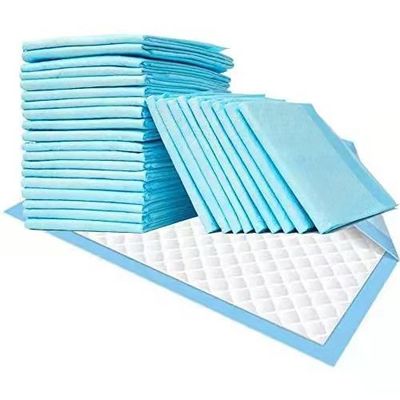 60x60cm Underpad usa e getta Baby Care Underpad con fascia adesiva e tessuto igienico