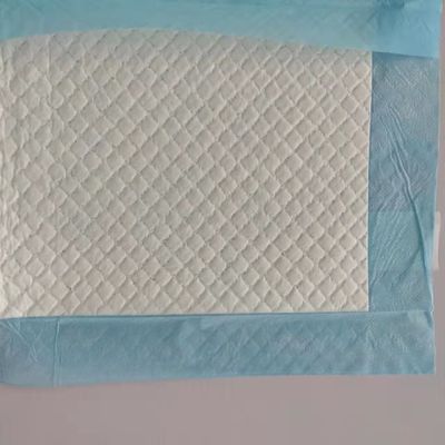 60x60cm Underpad usa e getta Baby Care Underpad con fascia adesiva e tessuto igienico