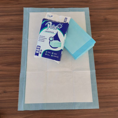 Colore personalizzato 5plied Core 60x90 Absorbente Pad Incontinenza Underpad cotone Pad chirurgico
