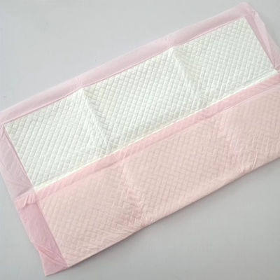300 ml-1200 ml Assorbente Arancione Organico Underpad usa e getta per le compresse di incontinenza per adulti