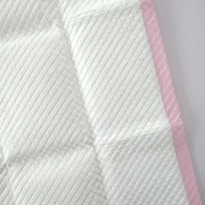 300 ml-1200 ml Assorbente Arancione Organico Underpad usa e getta per le compresse di incontinenza per adulti