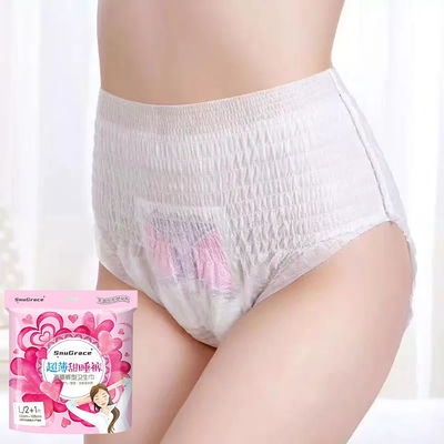 Pulpa di pelliccia SAP Donna Donna Donna Intimo Periodico Brief per la Notte Tessuto non tessuto