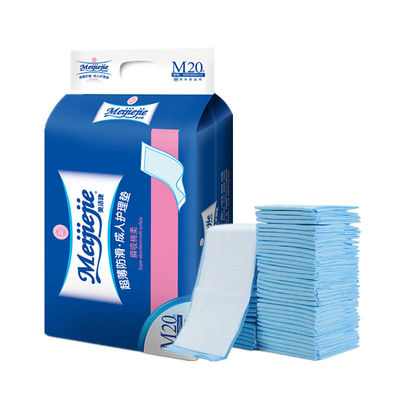 Underpads assorbiti monouso OEM personalizzati con canale anti-fuga 3D di prevenzione delle perdite