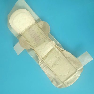 Pad sanitari in bambù per donne certificati CE ISO9001 Opzione personalizzata e ecologica