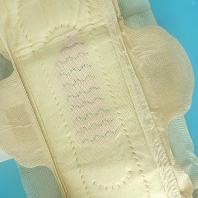 Pad sanitari in bambù per donne certificati CE ISO9001 Opzione personalizzata e ecologica