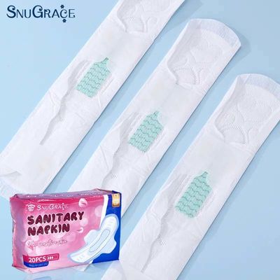100% di cotone Super assorbente Anion Pad sanitari morbidi e traspiranti pad per donna per il giorno