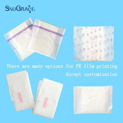 100% di cotone Super assorbente Anion Pad sanitari morbidi e traspiranti pad per donna per il giorno