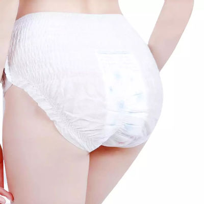 Assorbimento su superficie secca Calzoncini mestruali con disegno stampato e materiale morbido e traspirabile