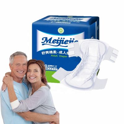 PE Backsheet Super Large Custom Size Soft Care Adult Diaper per anziani