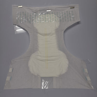 Pantaloni da pannolino per adulti usa e getta regolabili con materiale di cotone ad assorbimento ultra spesso