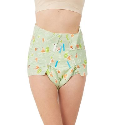 Adulti pannolini da bambino per adulti stampati in formato ultra spessore usa e getta con canale di prevenzione delle perdite 3D
