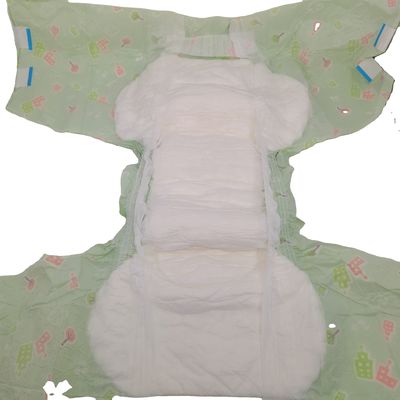 Adulti pannolini da bambino per adulti stampati in formato ultra spessore usa e getta con canale di prevenzione delle perdite 3D